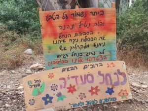 שלט נחל סעדיה